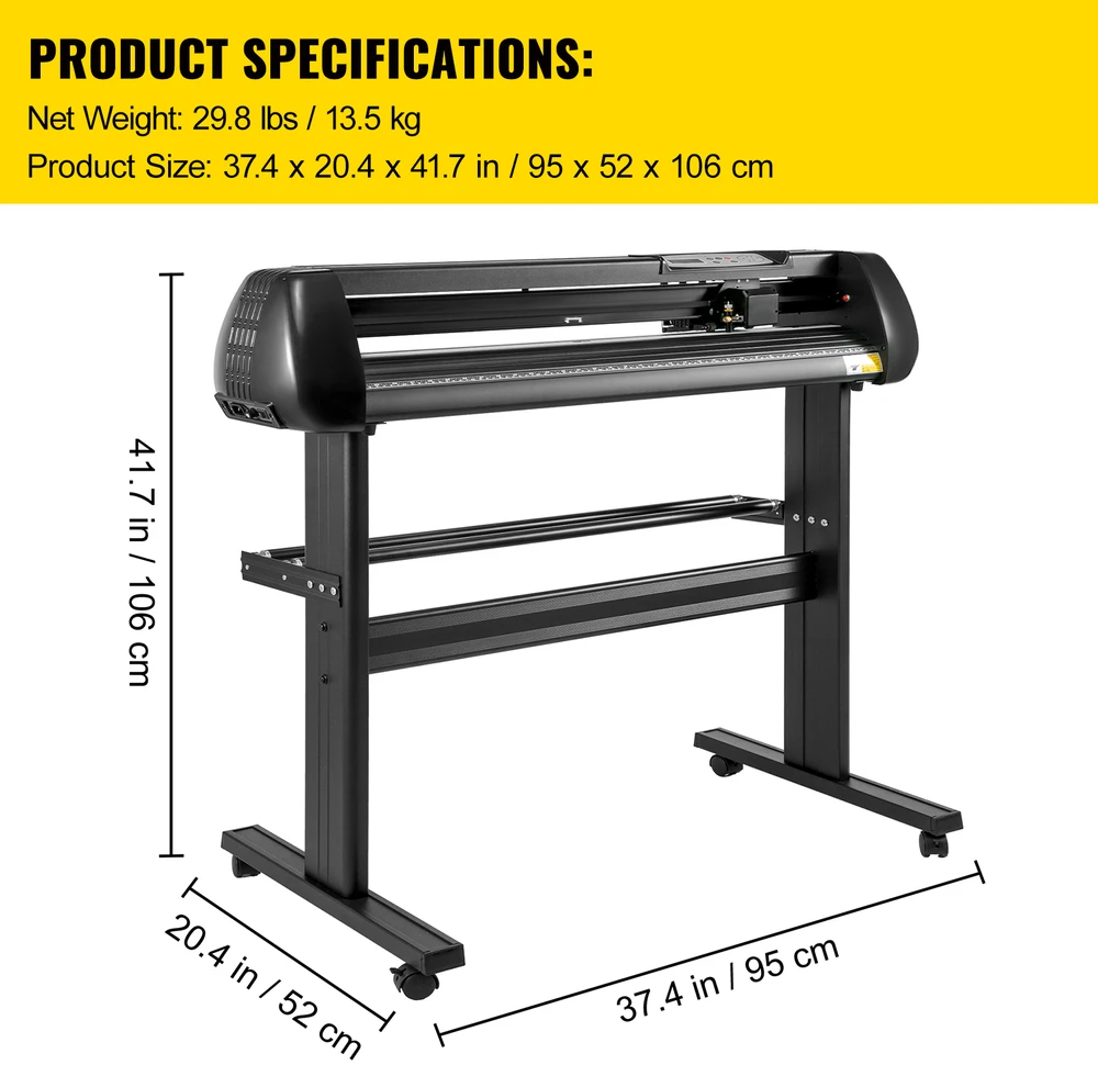 VEVOR 71 cm vinilo pjovimo aparatas su stovu