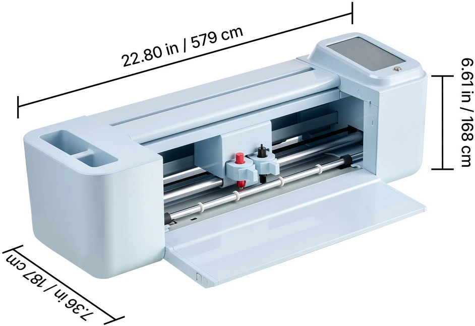 VEVOR Vinilo pjaustymo įrenginys, 305 mm su jutikliniu ekranu
