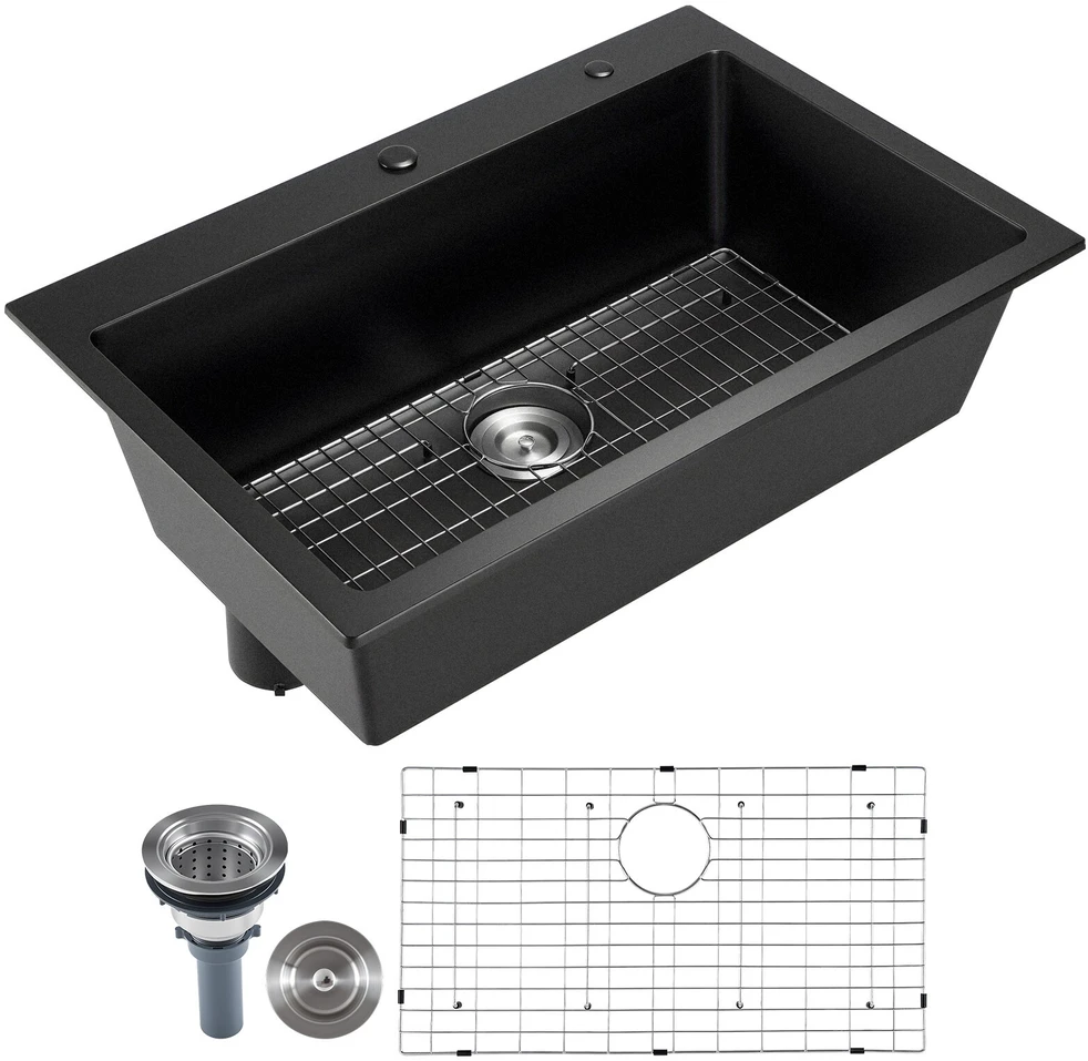 VEVOR 84 cm virtuvės kriauklė iš granito
