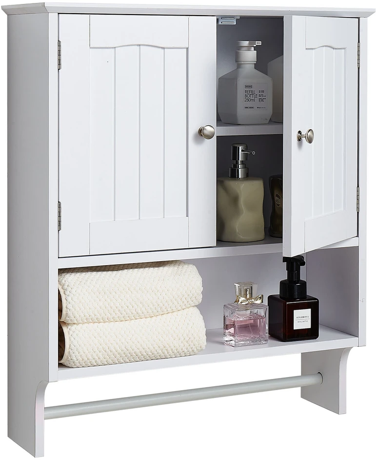 VEVOR Vonios sieninė spintelė su 2 durelėmis