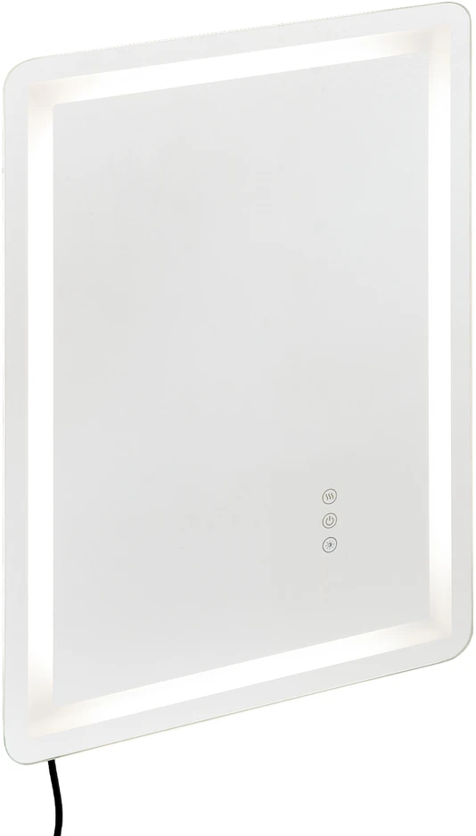 VEVOR LED vonios veidrodis su trimis spalvomis ir antirūko funkcija 50 x 70 cm