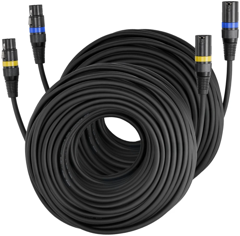VEVOR XLR laidas 30,48 m mikrofonams