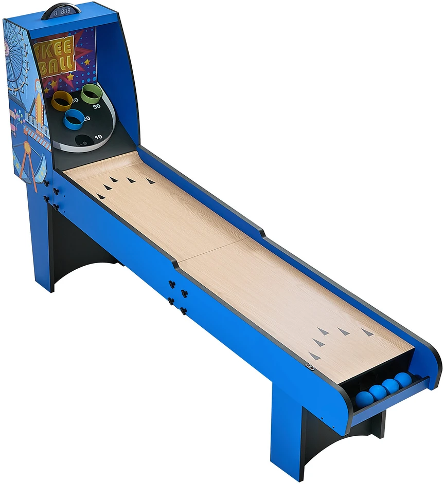 VEVOR 2,4 m ilgio ritinio ir taškų arcade stalas