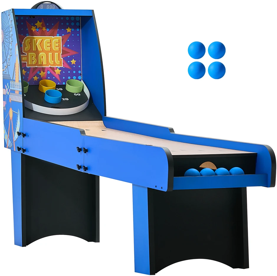 VEVOR 2,4 m ilgio ritinio ir taškų arcade stalas