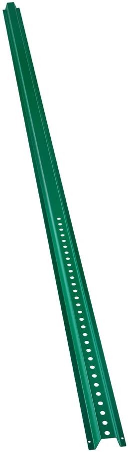VEVOR Ketaus ženklų stulpas su U kanalu, 244 cm, žalias