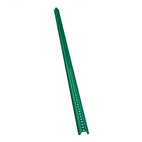 VEVOR Ketaus ženklų stulpas su U kanalu, 244 cm, žalias