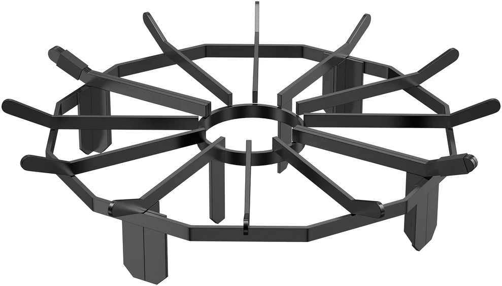 VEVOR Rąstų grotelės 68 cm ketaus plieno