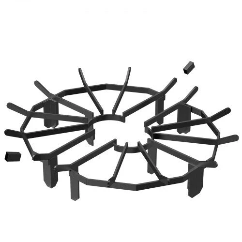 VEVOR Rąstų grotelės 68 cm ketaus plieno