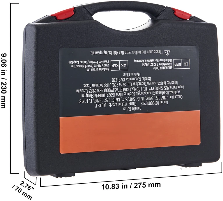 VEVOR 13 dalių magnetinių grąžtų komplektas