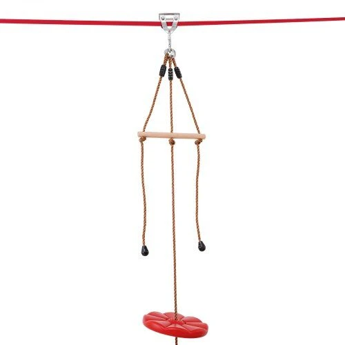 VEVOR Tyrimų ir suaugusiųjų zipline rinkinys 20 m su saugos diržu