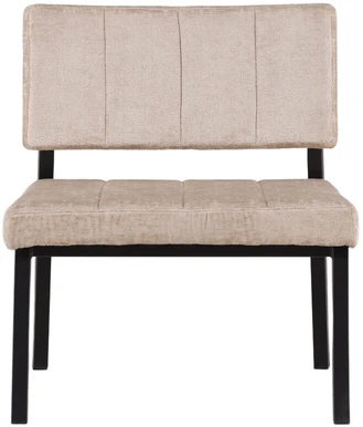 Vieno sėdynės sofa, Monett, 64x74x66 cm, kreminė
