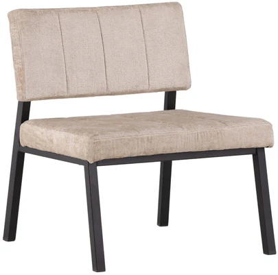 Vieno sėdynės sofa, Monett, 64x74x66 cm, kreminė