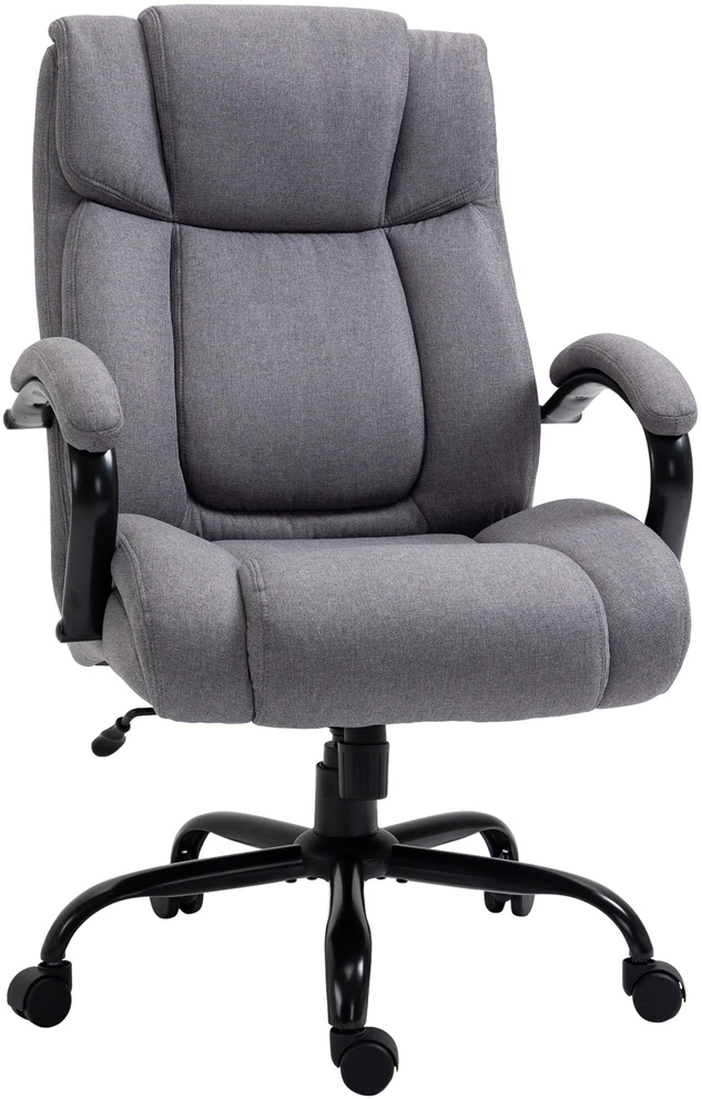 Vinsetto biuro kėdė, darbo kėdė, žaidimų kėdė, sukamoji kėdė, supimosi funkcija, storai paminkštinta, ergonomiška kėdė, keliamoji galia 220 kg