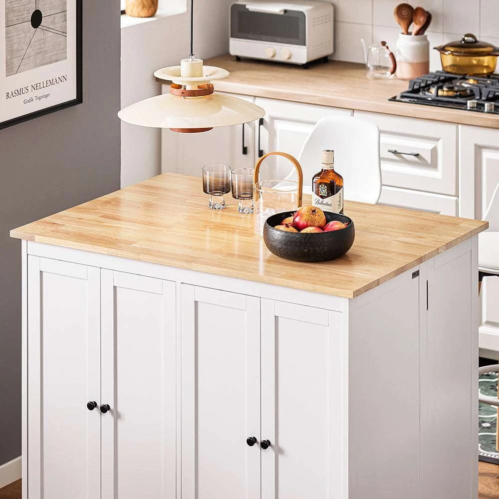Sobuy Virtuvės salos Virtuvės spintelės Sideboard Darbo stalas Baro stalas KNL10-WN