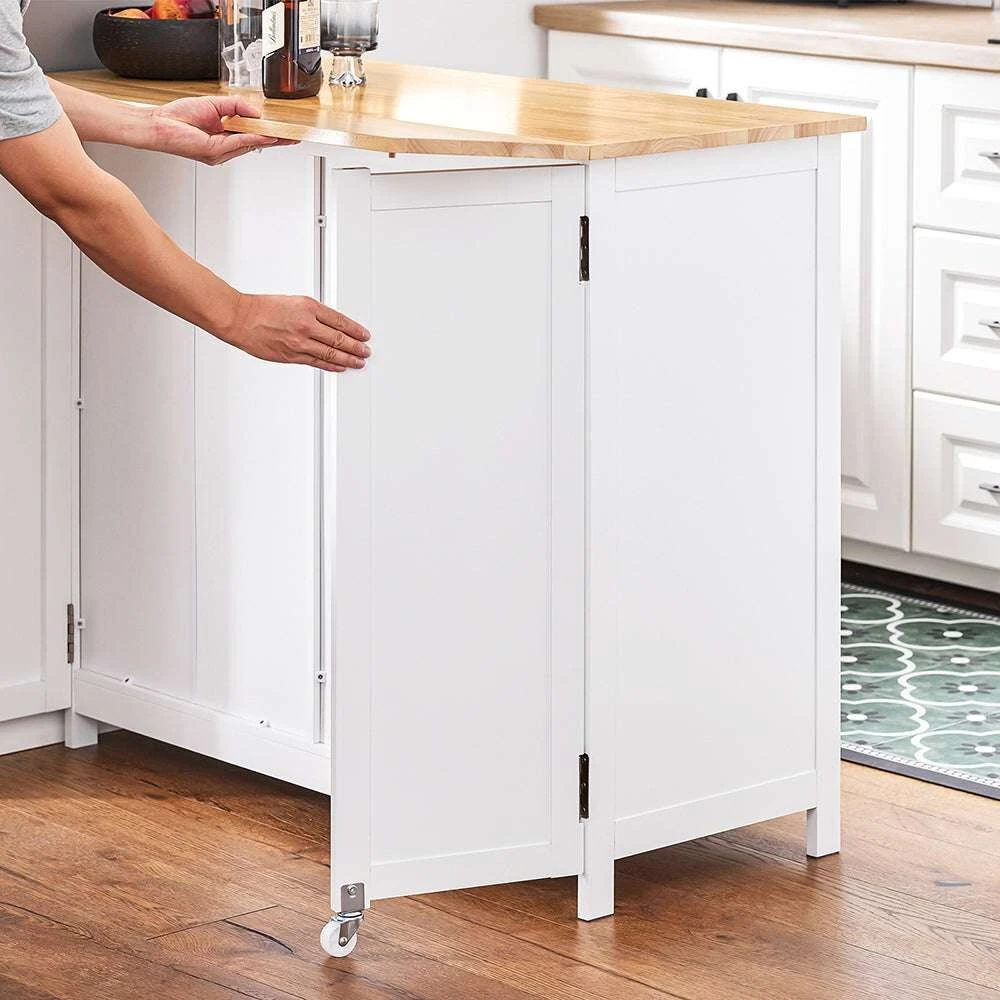 Sobuy Virtuvės salos Virtuvės spintelės Sideboard Darbo stalas Baro stalas KNL10-WN