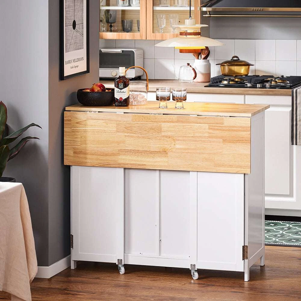 Sobuy Virtuvės salos Virtuvės spintelės Sideboard Darbo stalas Baro stalas KNL10-WN