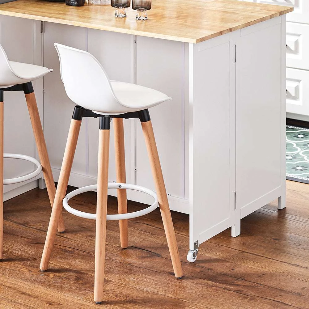 Sobuy Virtuvės salos Virtuvės spintelės Sideboard Darbo stalas Baro stalas KNL10-WN
