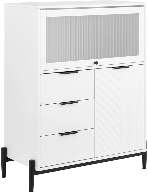 TV staliukas Virtuvės spintelė, SoBuy FSB94-W, 86x40x108 cm