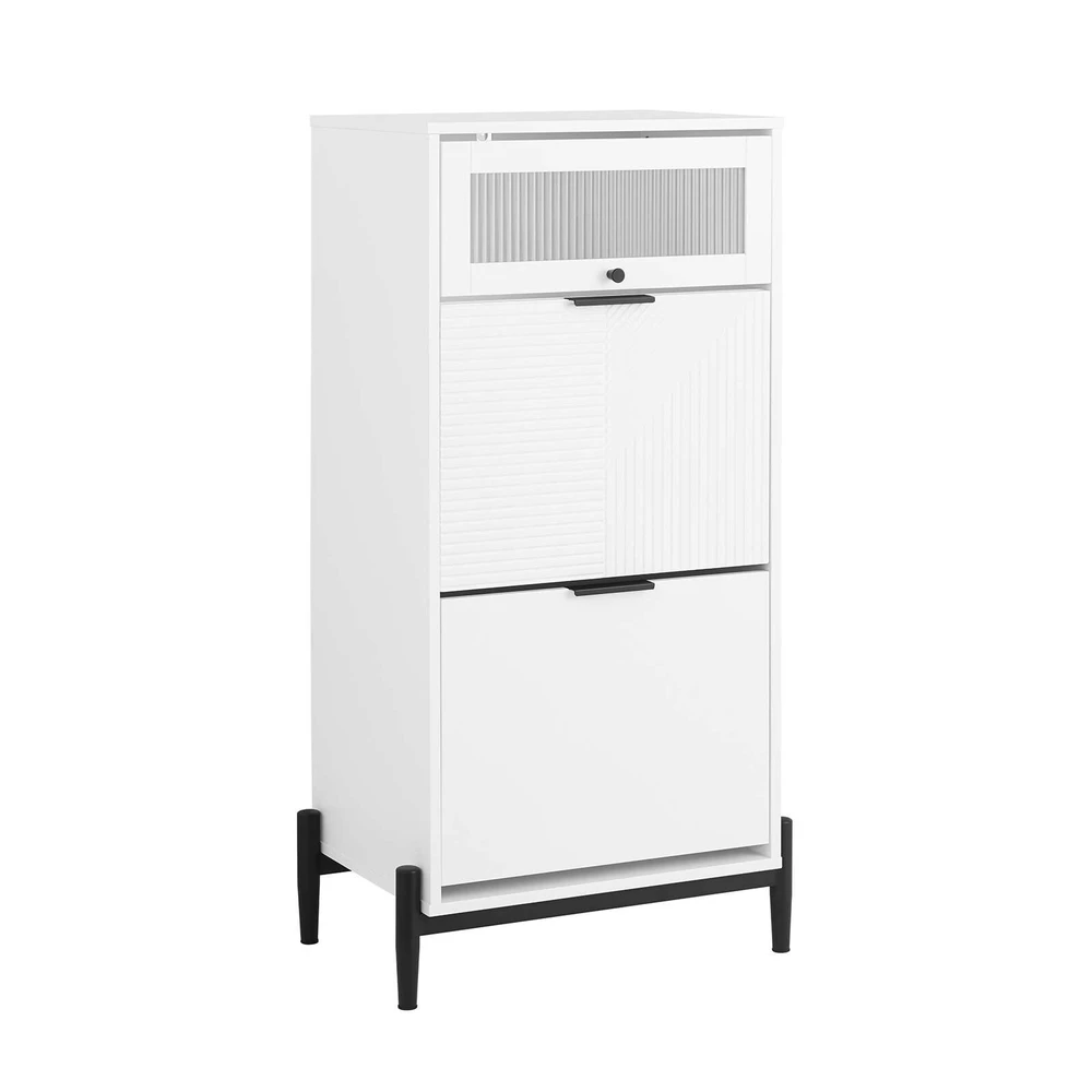 TV staliukas Virtuvės spinta, SoBuy FSB95-W, 59x40x115 cm