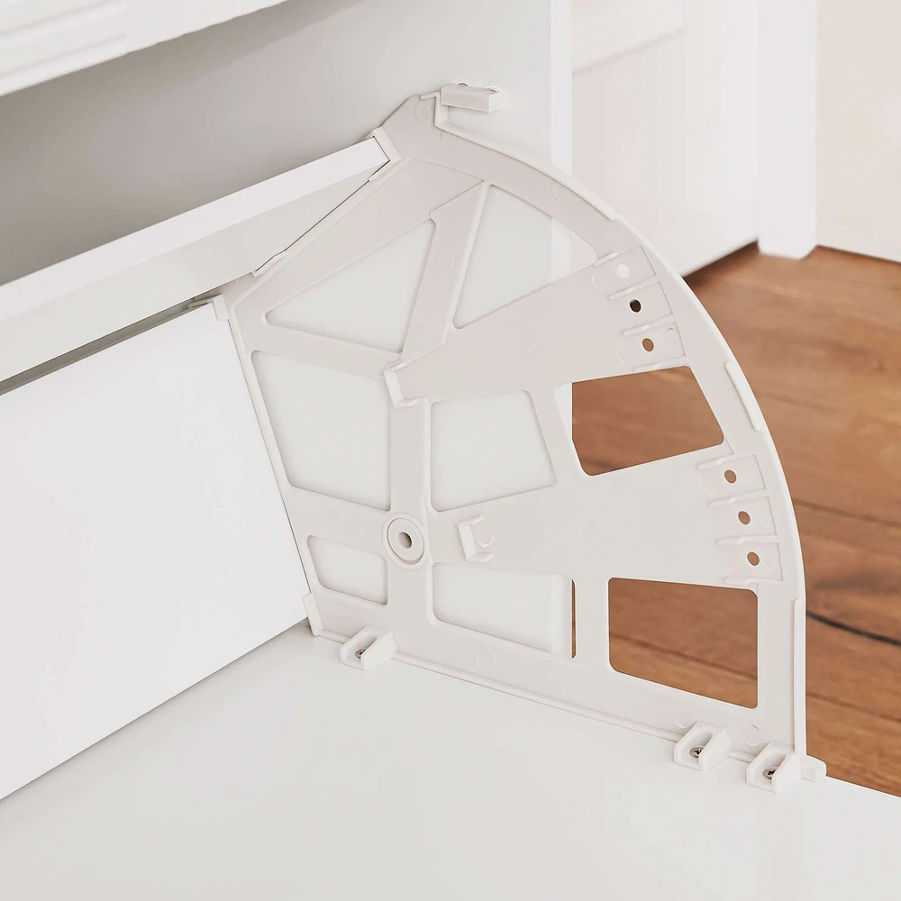 TV staliukas Virtuvės spinta, SoBuy FSB95-W, 59x40x115 cm