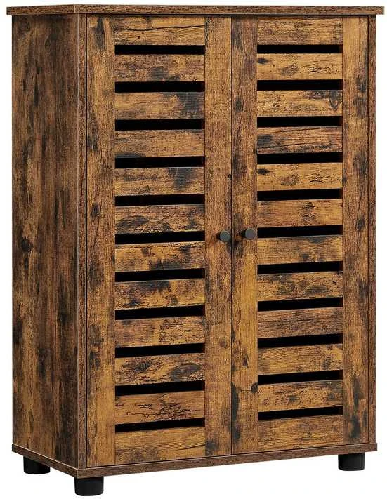 Songmics Vasagle Badezimmerschrank vintagebraun