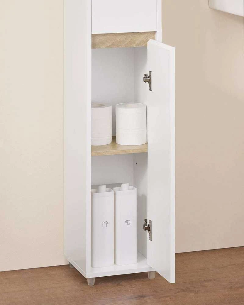 Vonios spinta, SoBuy BZR34-WN, 20x20x180 cm