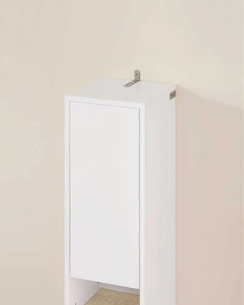 Vonios spinta, SoBuy BZR34-WN, 20x20x180 cm