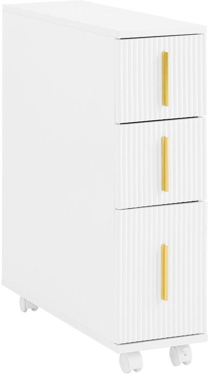 Vonios spintelė, SoBuy BZR183-W, 60x20x70 cm