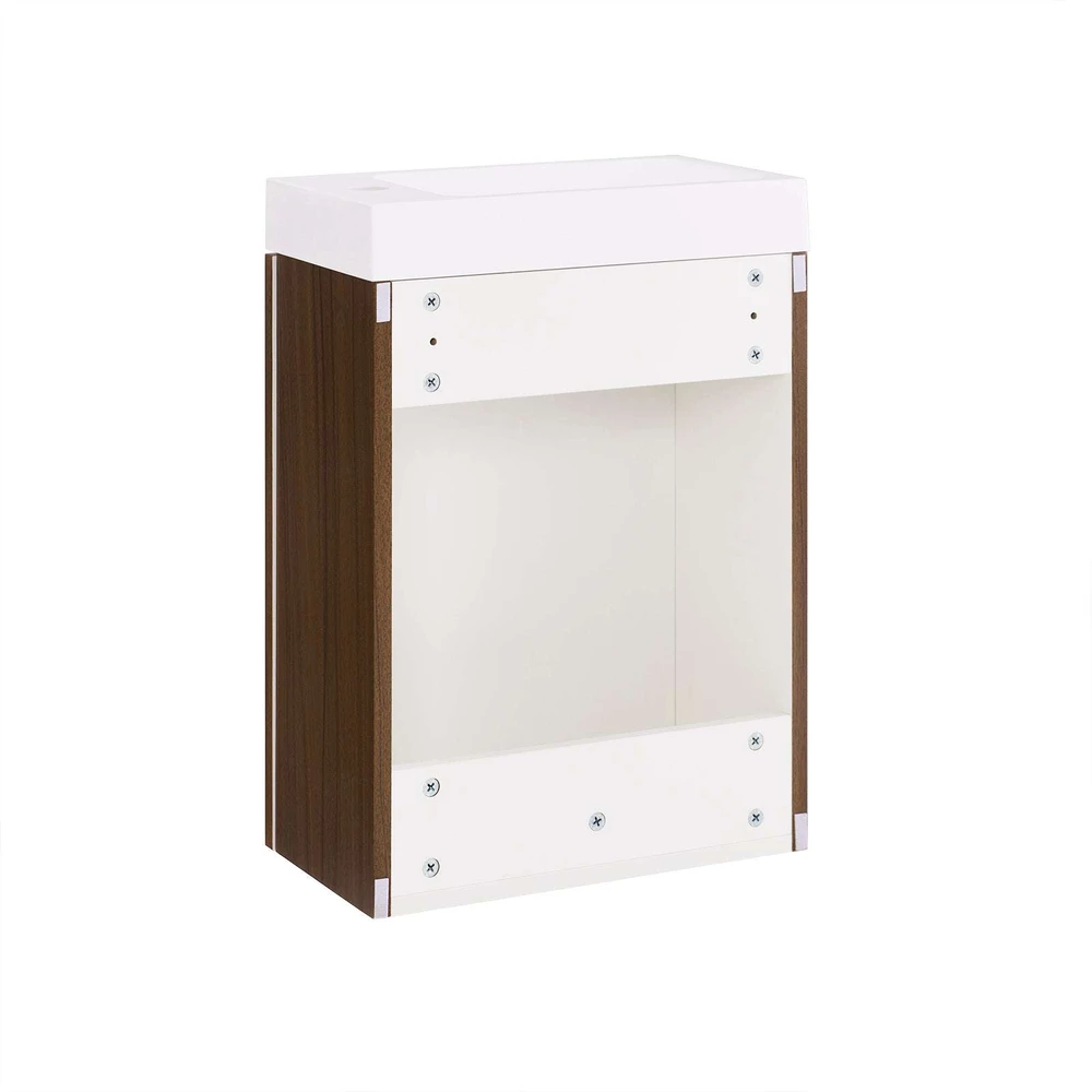 Vonios spintelė, SoBuy BZR196-BR, 40x22x56 cm