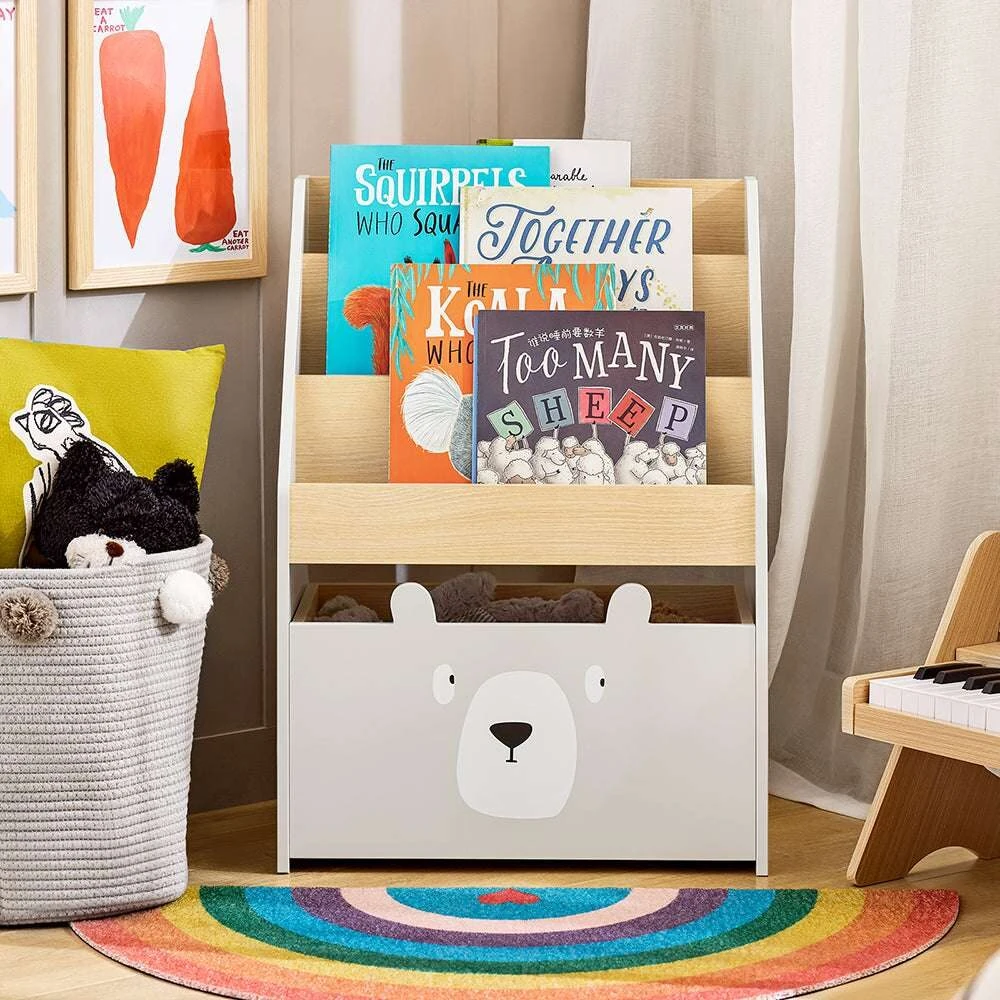 Sobuy Vaikiška lentyna "Toy Shelf Bookshelf", skirta žaislams ir knygoms KMB104-HG