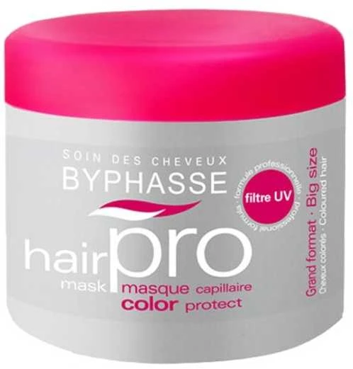 BYPHASSE HAIR PRO COLOR PROTECT plaukų kaukė, 500 ml