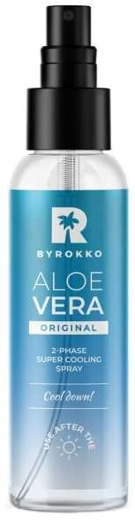 BYROKKO ALOE VERA ORIGINAL 2-PHASE SUPER COOLING kūno purškiklis po deginimosi, 104 ml