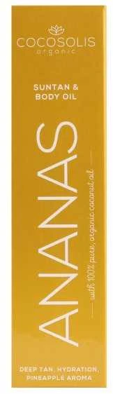 Cocosolis Ananas įdegio ir kūno aliejus 110ml