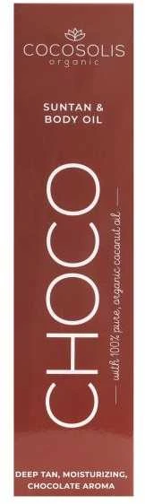 Cocosolis Choco saulės įdegio ir kūno aliejus 110ml