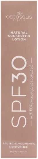Cocosolis Natūralus apsauginis losjonas nuo saulės Spf30 100ml