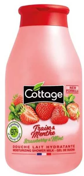 COTTAGE FRAISE &amp; MENTHE dušo pienelis, 250 ml