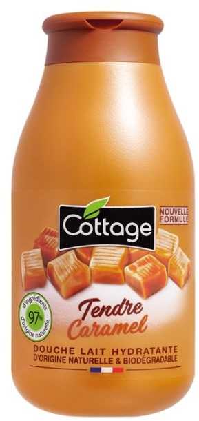 COTTAGE TENDRE CARAMEL dušo pienelis, 250 ml