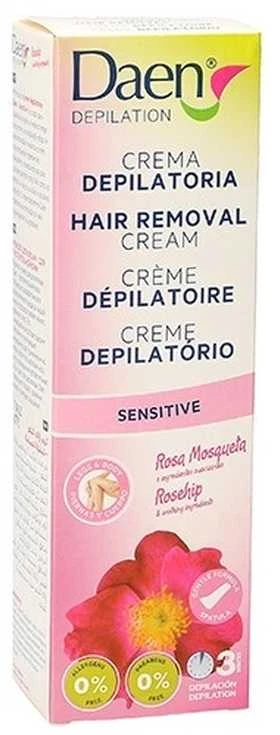 DAEN ROSA MOSQUETA kūno depiliacinis kremas, 125 ml
