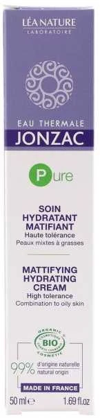 EAU THERMALE JONZAC PURE MATTIFYING veido kremas, 50 ml
