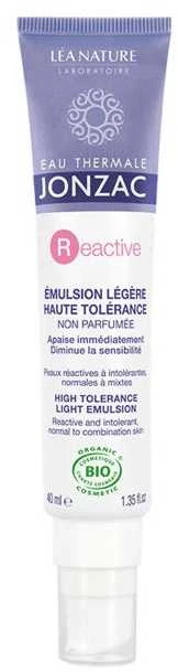 „Jonzac Reactive High Tolerance Light Emulsion“ veido kremas 40 ml