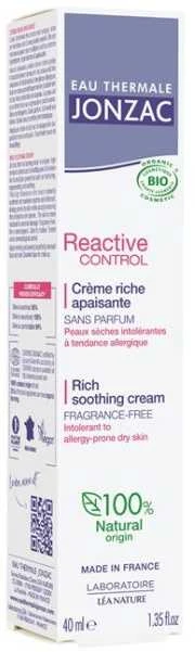 Jonzac Crema Rica Tolerancia React veido kremas 40ml