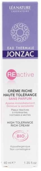 Jonzac Crema Rica Tolerancia React veido kremas 40ml