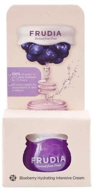 FRUDIA BLUEBERRY HYDRATING INTENSIVE veido kremas, 10 g