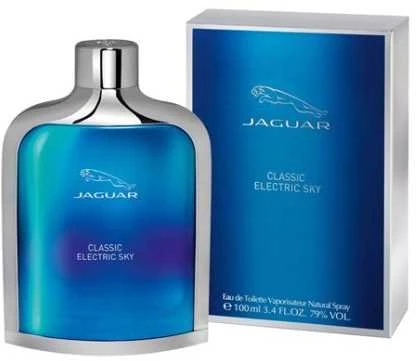 Jaguar Classic Electric Sky EDT tualetinis vanduo vyrams, 100 ml