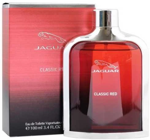 "Jaguar Classic Raudona" tualetinis vanduo 100ml