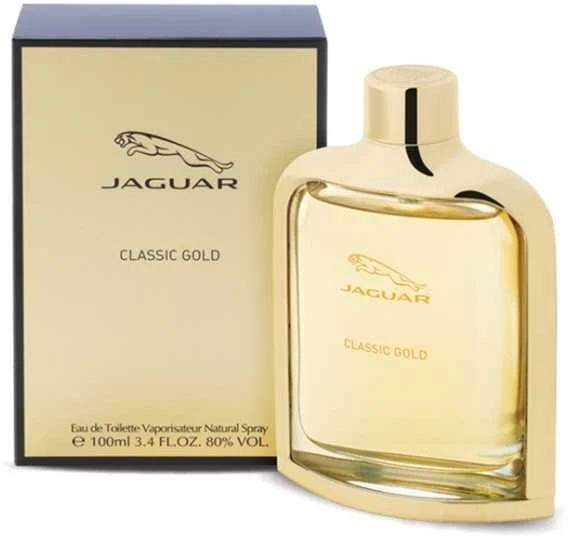 Kvepalai vyrams Jaguar Classic Gold EDT, 100 ml
