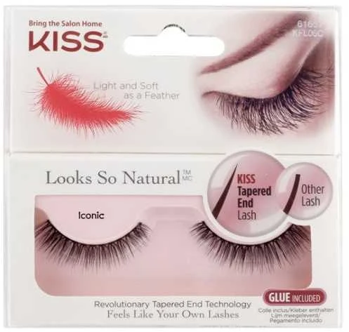 KISS LOOKS SO NATURAL dirbtinės blakstienos