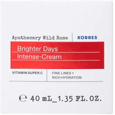 Korres Apothecary Wild Rose Brighter Days Intense-Kreminio diena Kreminis