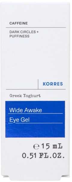 KORRES GREEK YOGHURT WIDE AWAKE paakių želė, 15 ml