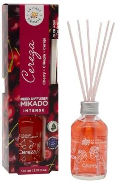 La Casa de los Aromas LOS AROMAS MIKADO INTENSE CHERRY patalpų kvėpiklis, 100 ml